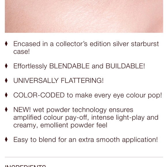 ⭐️NWT⭐️ Charlotte Tilbury BEJEWELLED EYES TO HYPNOTISE eye pallet. ⭐️NIB⭐️ - Picture 13 of 13